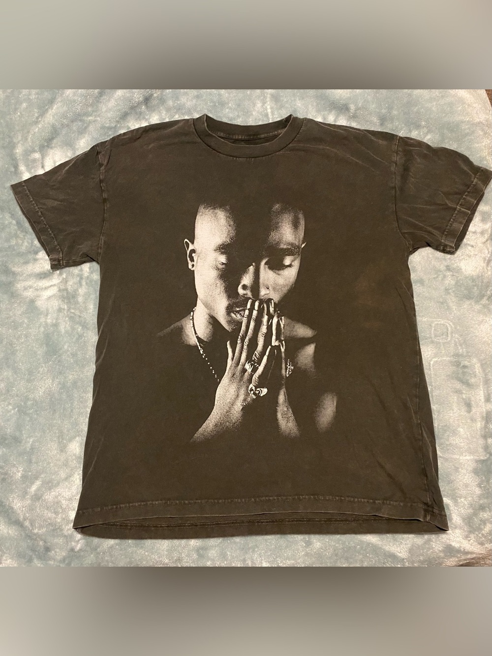 Abercrombie & Fitch Graphic Tee – Soft A&F Relaxed Fit – Size L – Black